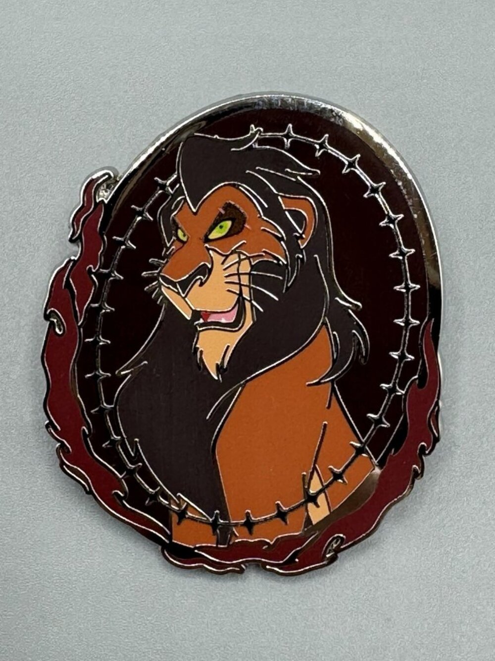 Disney Villains Portrait Blind Box Enamel Pin SCAR New Open Box